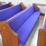 pew upholstery